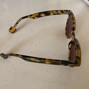 L.A. Eyeworks tortoise sunglasses